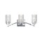 Maxim Lighting Rigata 3-Light Bath Vanity, Polished Nickel 21373CRPN - alternate 1
